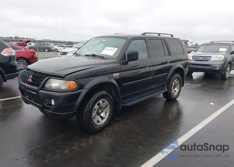 2001 Mitsubishi Montero Sport 3.5/Xls from USA, damaged, VIN JA4MT31R21P040011